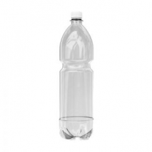 Бутылка ПЭТ б/цветная 1,5л (газ)